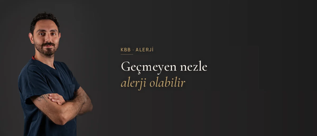 Alerjik rinit ve geçmeyen nezle — Op. Dr. Aytaç Kılıç